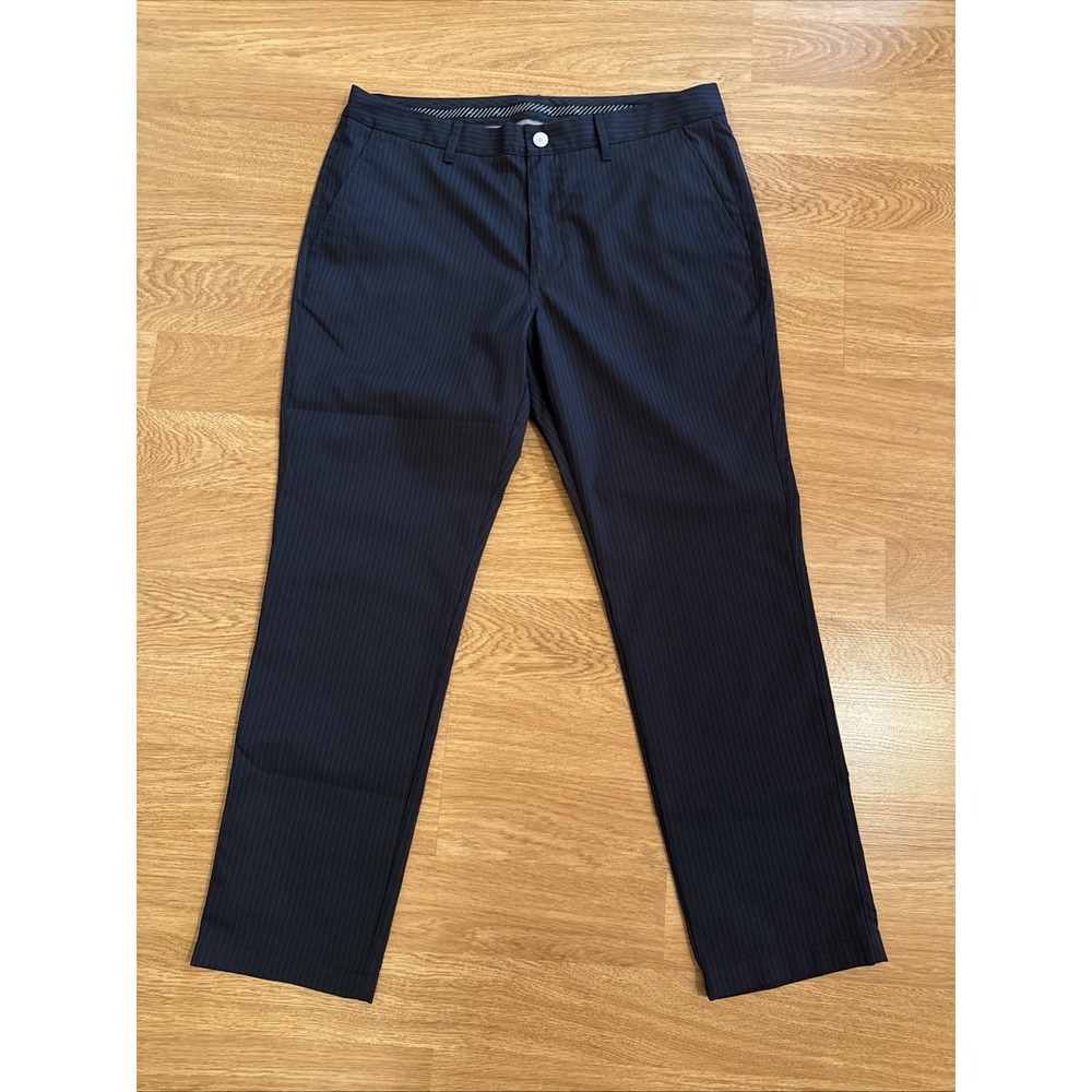 Bonobos Navy Pinstripe Chinos
